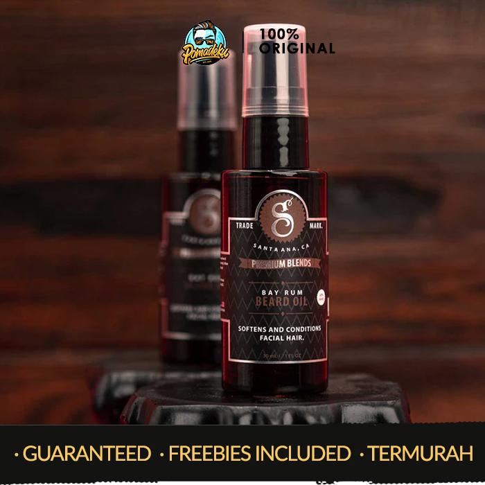 Gambar Suavecito Pomade Premium Blends Beard Oil - Bay Rum dari POMADEKU undefined Tokopedia