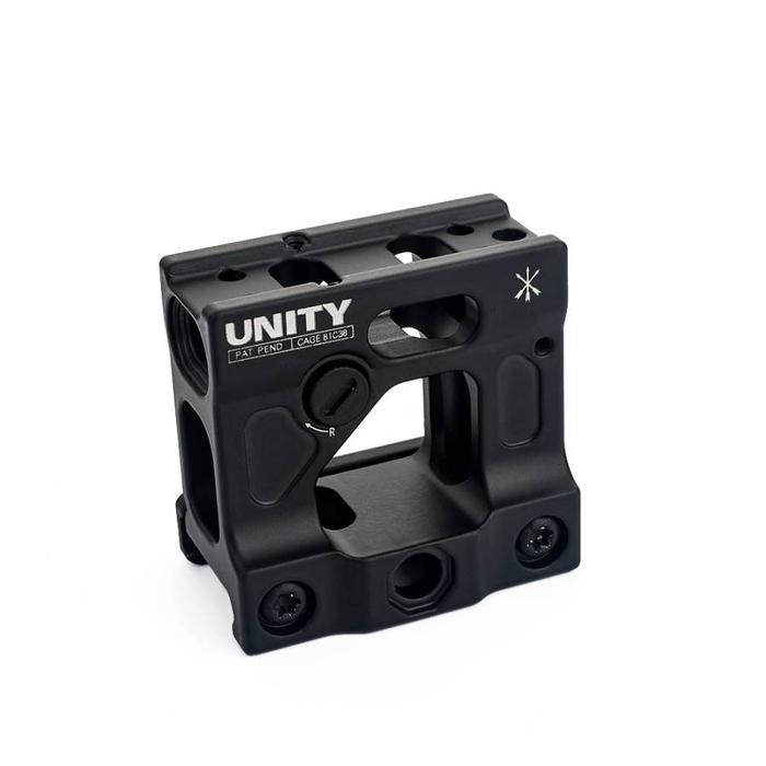Gambar Unity Tactical FAST Riser Micro Mount CNC for Holosight T1 T2 Romeo Raiser H1 H2 CompM5 Micro Footprint Sig Sauer Holosun Primary Arms Vortex Optics - BLACK dari CUTTING EDGE TAC undefined Tokopedia