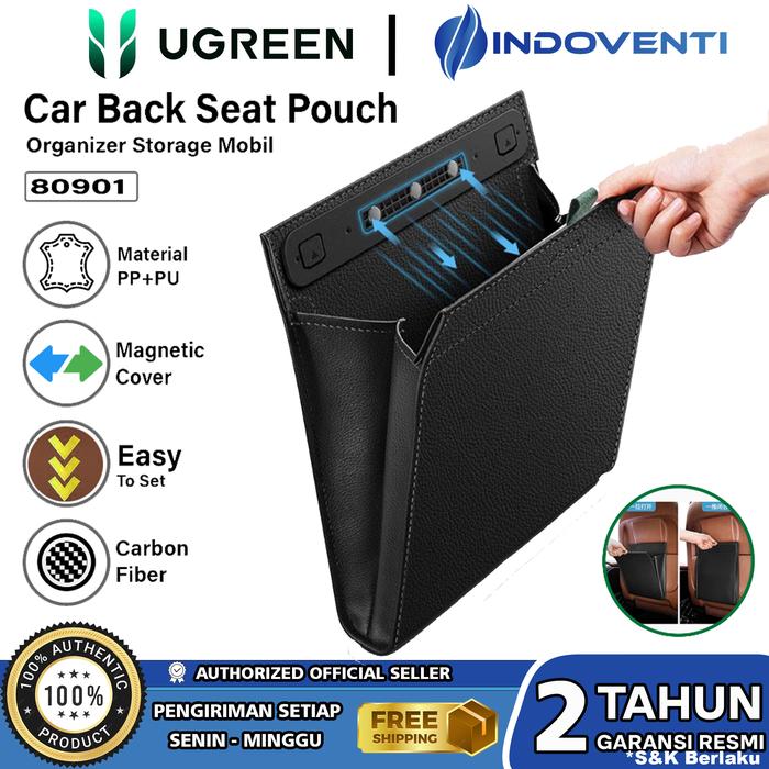 Gambar UGREEN Car Seat Gap Organizer Kantong Jok Mobil dan Storage Samping Kursi Jok Mobil Storage Box Rak Hp Botol Kursi Depan Mobil - 80901 dari INDOVENTI undefined Tokopedia