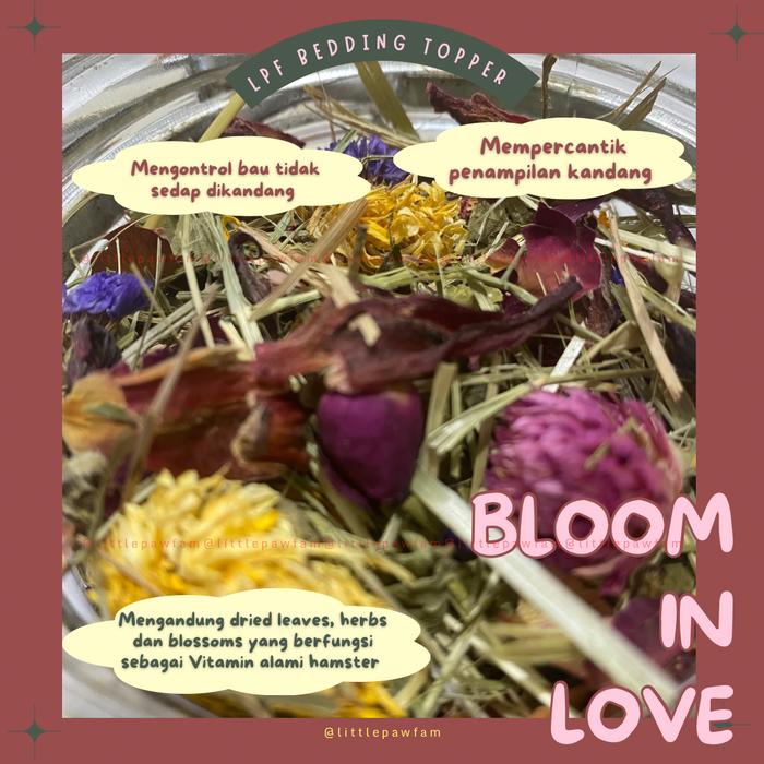 Gambar BLOOM IN LOVE HAMSTER BEDDING TOPPER FLOWER MIX - 100g dari LITTLEPAWFAM BY MEL undefined Tokopedia