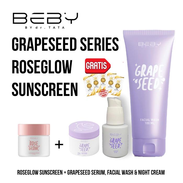 Gambar GRAPE SEED SERIES BY DR TATA (KLINIK DERMAPRO JAKARTA) - FacialWash dari Galeri tukuemas undefined Tokopedia