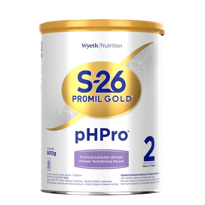 Gambar Wyeth S-26 Promil Gold pHPro 2 Susu Formula Bayi 6 - 12 Bulan 800 g dari BIGsmart Official undefined Tokopedia