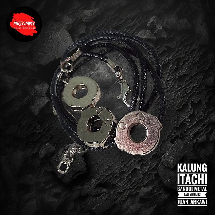 Gambar Kalung Aksesoris Cosplay Ninja Anime Naruto - Itachi Neckles dari Juan.Arkawi undefined Tokopedia