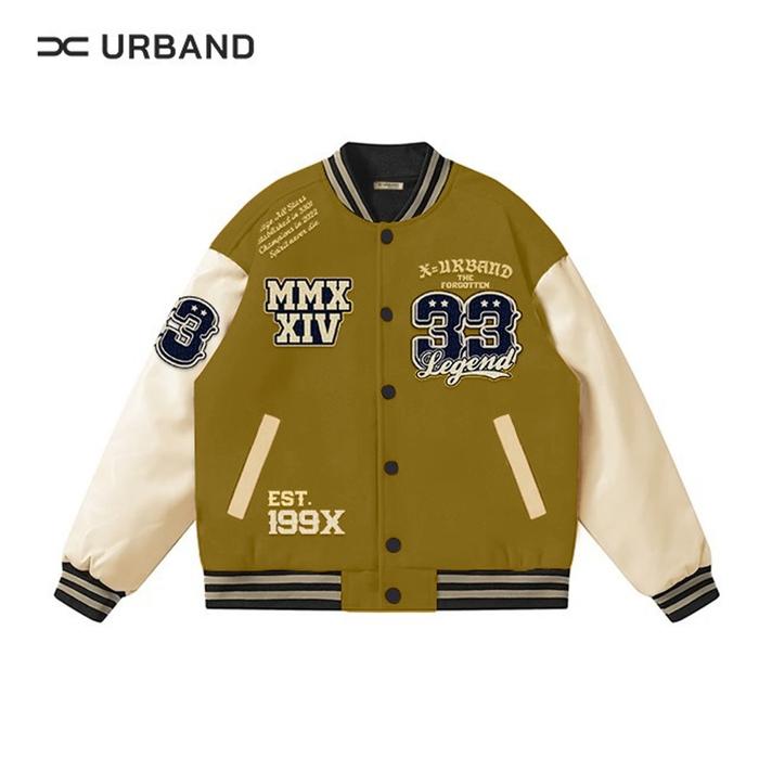 Gambar Jaket Vasrsity Unisex A503 - X-Urband Official - Lemon, L dari X URBAND ABSOLUTE undefined Tokopedia