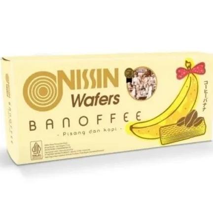 Gambar Nissin Wafers Banoffe Wafer Rasa Pisang dan Kopi 137gram dari W2Y.Store undefined Tokopedia