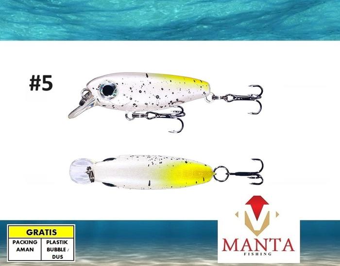 Gambar minnow mini floating lure ultralight fishing 3,8cm 2,gram minnow kecil dari MantaFishing undefined Tokopedia