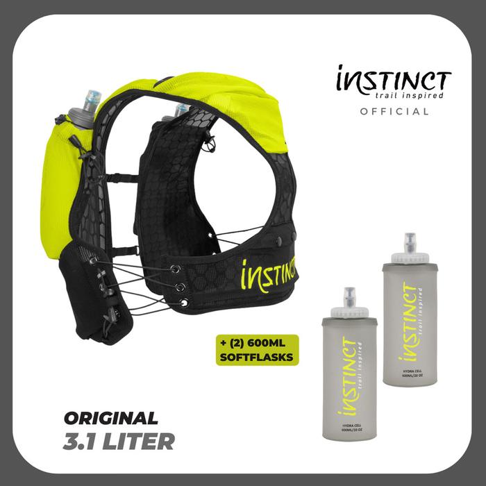 Gambar PX 3.1L INSTINCT TRAIL - Running Hydration Vest - 3.1L - 3.1L +(2x600ml) dari Adambas Outdoor undefined Tokopedia