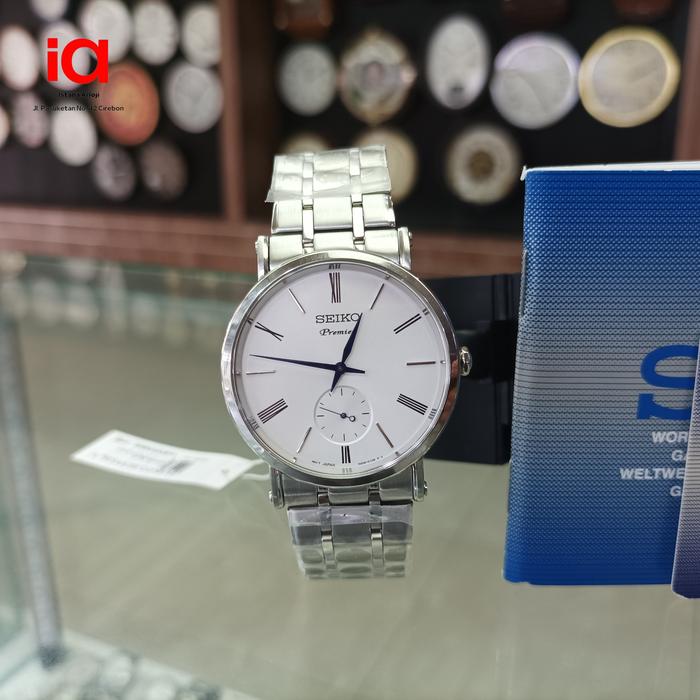 Jam Tangan Seiko Premier Srk033p1 Second Hands Sub Dial Garansi Resmi