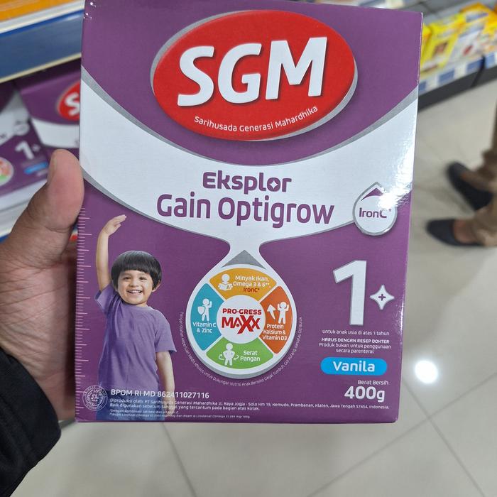 Gambar SGM EKPLOR OPTIGROW 1+ 400GR dari ITKF24 undefined Tokopedia