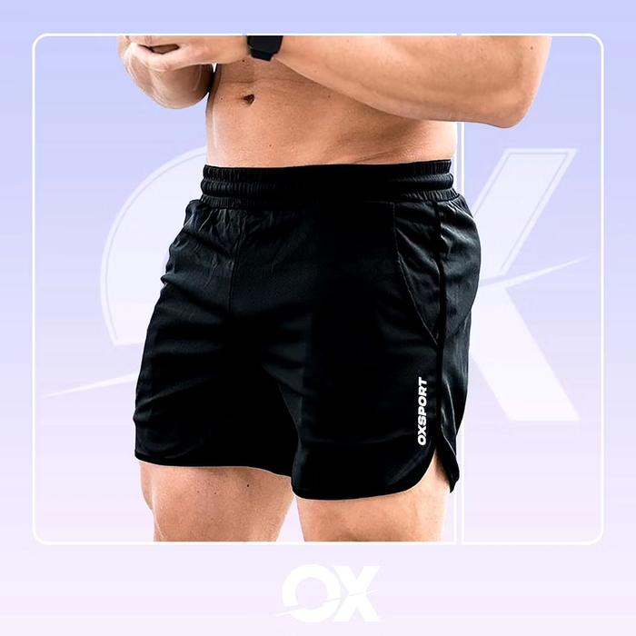 Gambar CELANA SPORT RUNNING OXSPORT - Celana Olahraga Lari Pria - Hitam, M dari OXSPORT ID undefined Tokopedia