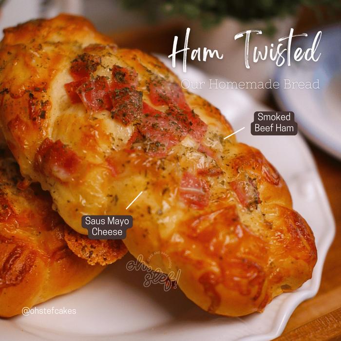 Gambar Roti Ham Twisted - OH STEF CAKES - Ham Twisted dari OhStefCakes undefined Tokopedia