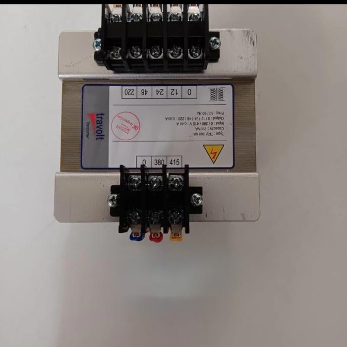 Jual Trafo Step Down Isolasi 200VA 380V/415V - 24V/42/48V/220V