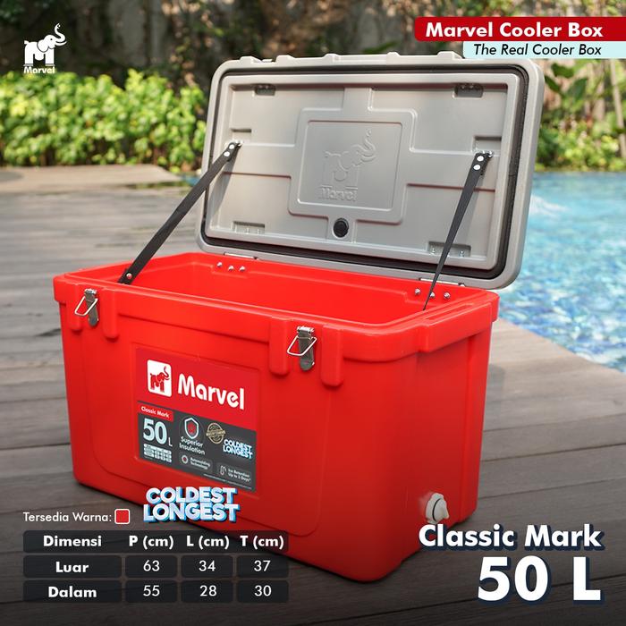 Gambar MarvelCoolers 50 Ltr - Classic Mark - CoolBox - IceBox - Cooler Box dari MarvelCoolers undefined Tokopedia