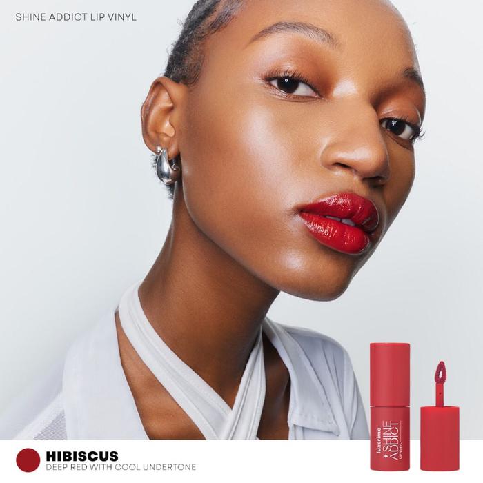 Gambar Luxcrime Shine Addict Lip Vinyl - Hibiscus dari Tasya Beauties undefined 4 Tokopedia