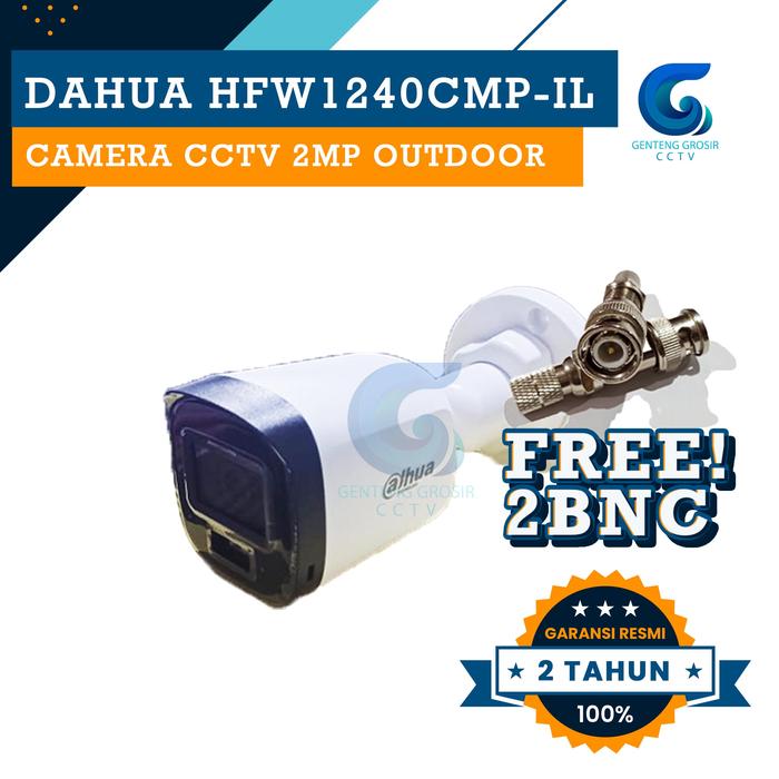 Jual Dahua HAC-HFW1240CMP-IL CCTV Camera 2MP Outdoor Kota
