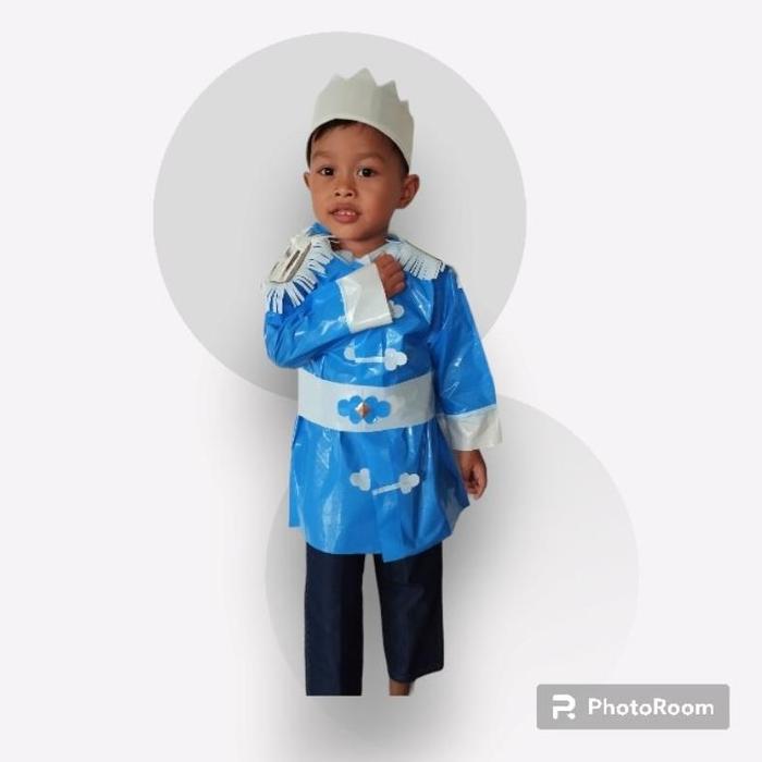 Gambar READY!! Kostum Cowok Daur Ulang | Kostum Karnaval Kresek | Kostum Anak Laki-laki | Kostum Cosplay Cowok - Pangeran, 12-13 Tahun dari GGdims undefined Tokopedia