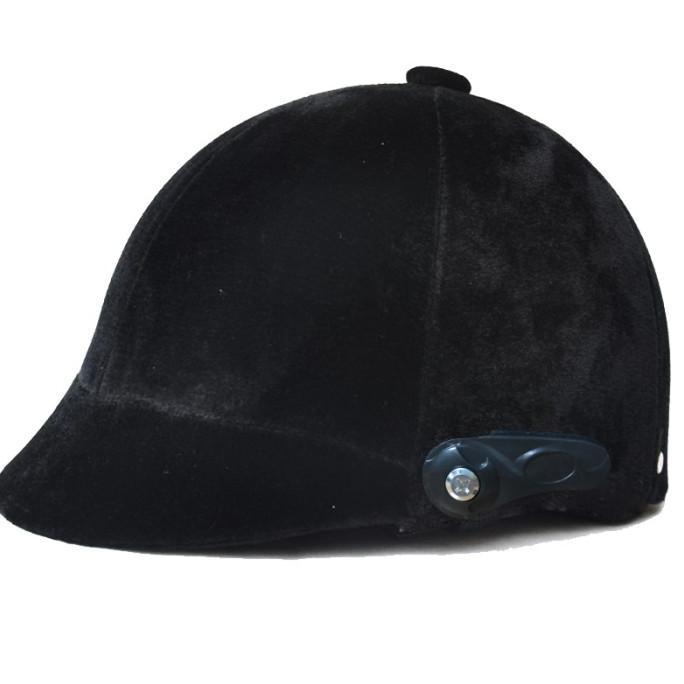 Gambar A2 Suede Professional Unisex Equestrian Horse Riding Helmet Half Cover dari dellaa_shopp22 undefined Tokopedia