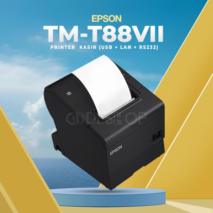 Gambar Printer Pos Kasir Epson TM-T88VI Cetak Struk Thermal USB LAN SERIAL - Epson TMT88VII dari CODESHOP JAKARTA undefined Tokopedia