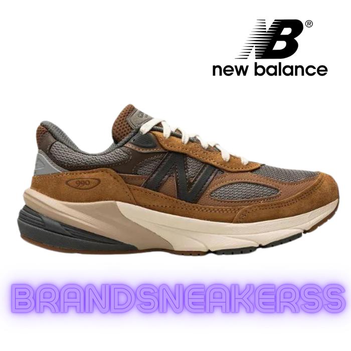 Gambar SEPATU NEW BALANCE 990 V6 CARHARTT SCULPTURE CENTER Original 100% - Cokelat, 39 dari Brandsneakerss undefined Tokopedia