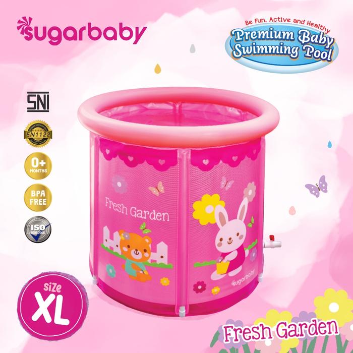 Gambar Sugar Baby Spa/Kolam Renang Bayi - Merah Muda dari Mae Bebe undefined Tokopedia