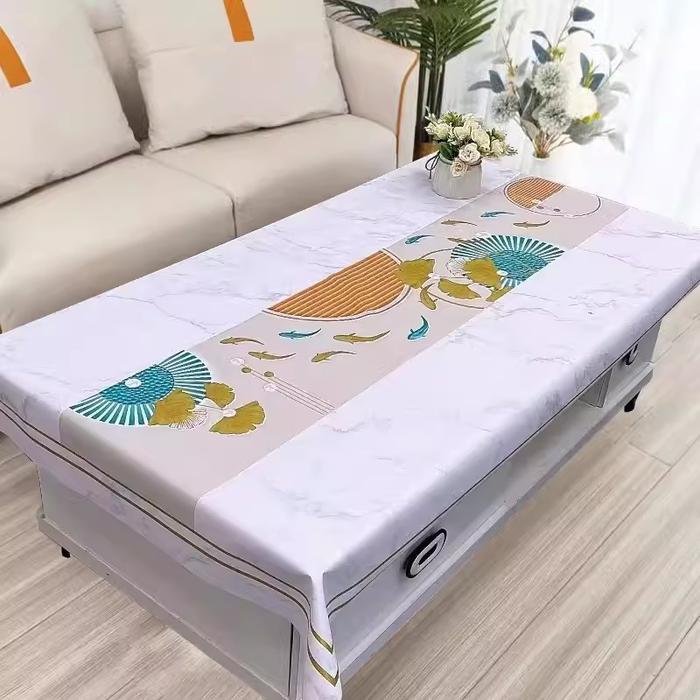 Gambar (SerbaSerbi) Taplak Meja Ruang Tamu Motif Sultan Bahan PVC Part 2 - Sultan Z dari TK.Serba Serbi undefined Tokopedia