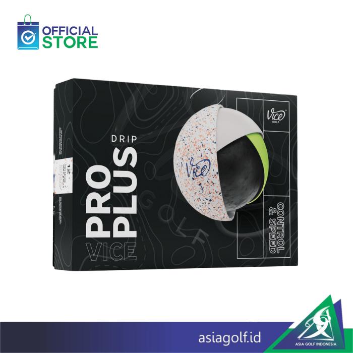 Gambar Ball Golf Vice Pro Plus Drip 24 | Golf | Bola Golf - Navi/Orange dari Asia Golf Indonesia undefined Tokopedia