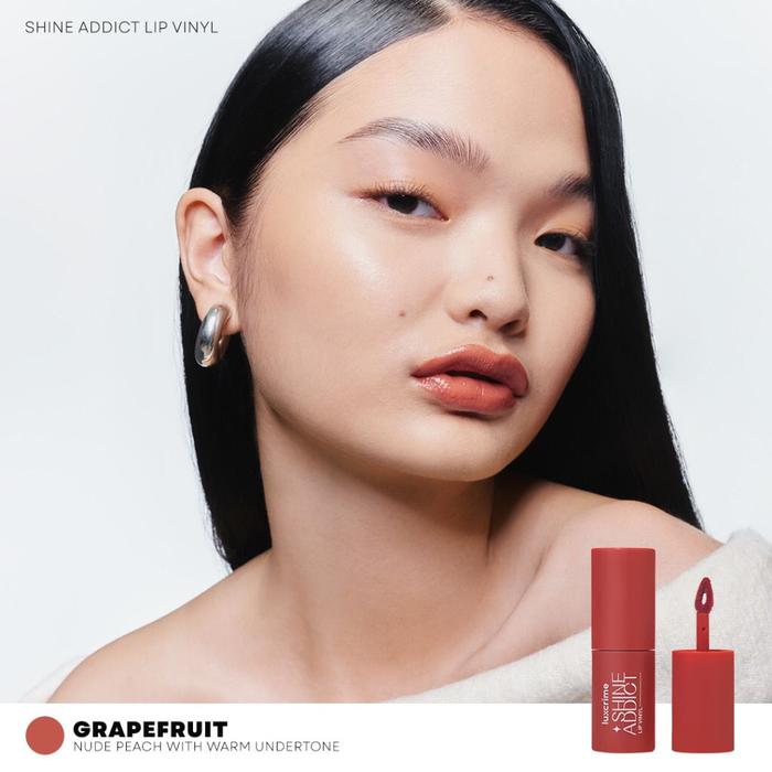 Gambar Luxcrime Shine Addict Lip Vinyl - Hibiscus dari Tasya Beauties undefined 5 Tokopedia
