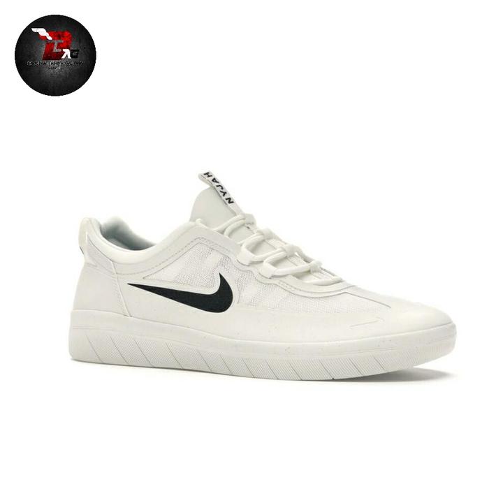Jual NIKE SB NYJAH Summit White Black Original BNIB/Sneakers pria
