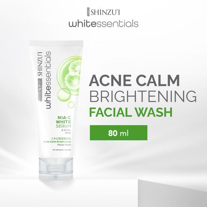 Gambar Shinzu'i Whitessentials Facial Wash Series - Shinzui White Essentials - Sabun Cuci Muka - MyLedi - FW AcneCalm 80 dari MY LEDI undefined Tokopedia