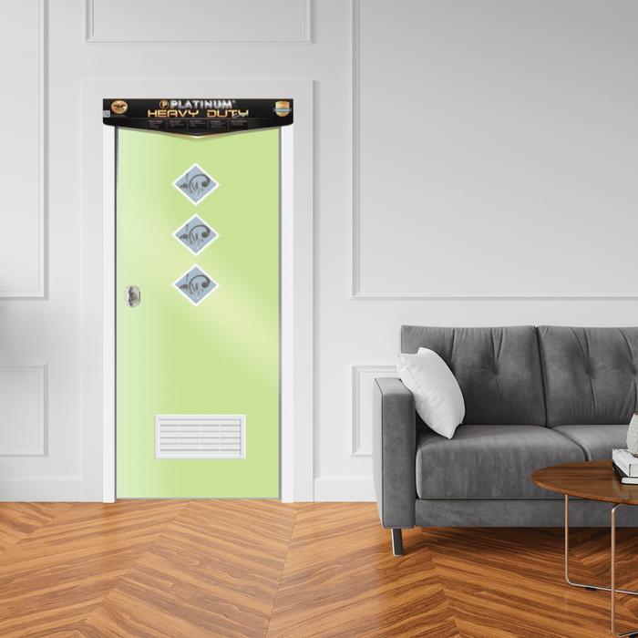Gambar PINTU PLATINUM HEAVY DUTY PVC - PINTU KAMAR // PINTU KAMAR MANDI // PINTU RUMAH - W3 (Cermin), Cream dari ULTRA PVC INDONESIA undefined Tokopedia