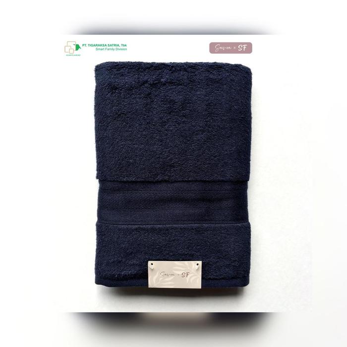 Gambar Handuk Mandi Jumbo/ Dewasa/ Brand Savra SF - Hitam dari Ailila Sprei undefined Tokopedia