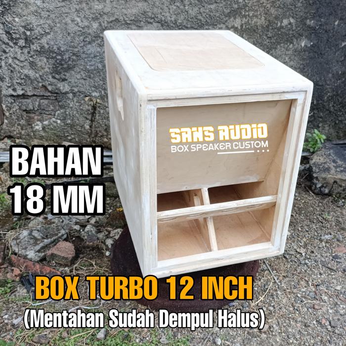 Gambar box speaker turbo modif 12 inch dari SANS AUDIO BOX SPEAKER undefined Tokopedia