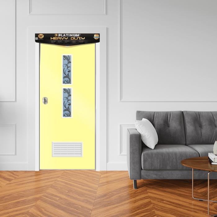 Gambar PINTU PLATINUM HEAVY DUTY PVC - PINTU KAMAR // PINTU KAMAR MANDI // PINTU RUMAH - PAB (Cermin), Cream dari ULTRA PVC INDONESIA undefined Tokopedia