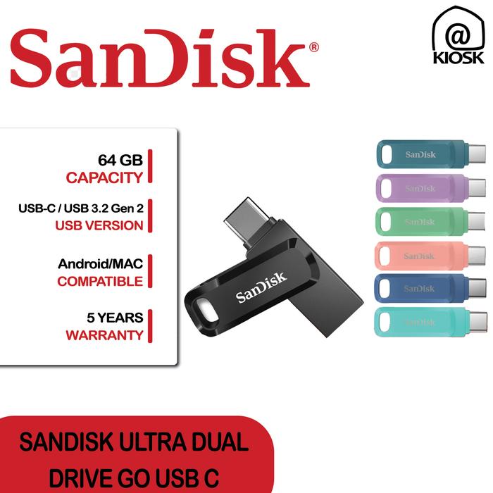 SanDisk Slim Dual Drive2TB USB-A & USB-C