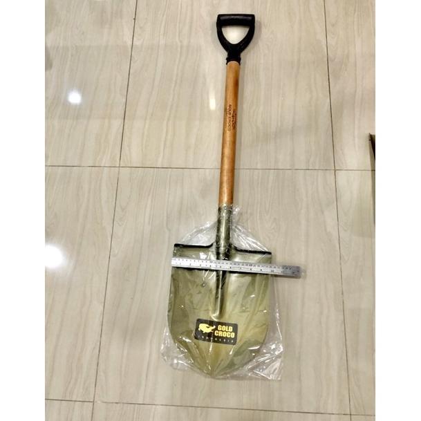 Gambar Sekop pasir gagang kayu rata dan runcing Skop tanah Skop taman galih tanah Skop runcing Skop rata - Runcing dari Greens Farm undefined Tokopedia