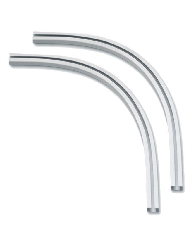 Gambar Curtain Rail Acc (Gorden Aksesoris) - L Track 90 Box1Pc - L-TRACK 90 dari PT Gema Nusantara undefined Tokopedia