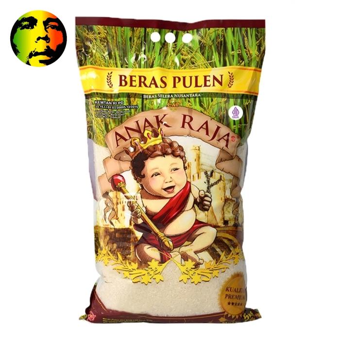 Gambar Cap anak raja beras pulen 5kg Nasi Rice dari jco mart undefined Tokopedia