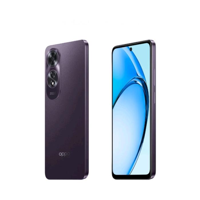Gambar Oppo A60 8/128GB & 8/256GB Garansi Resmi - Dark Purple, 256GB dari WESEL Kota Bandung Tokopedia