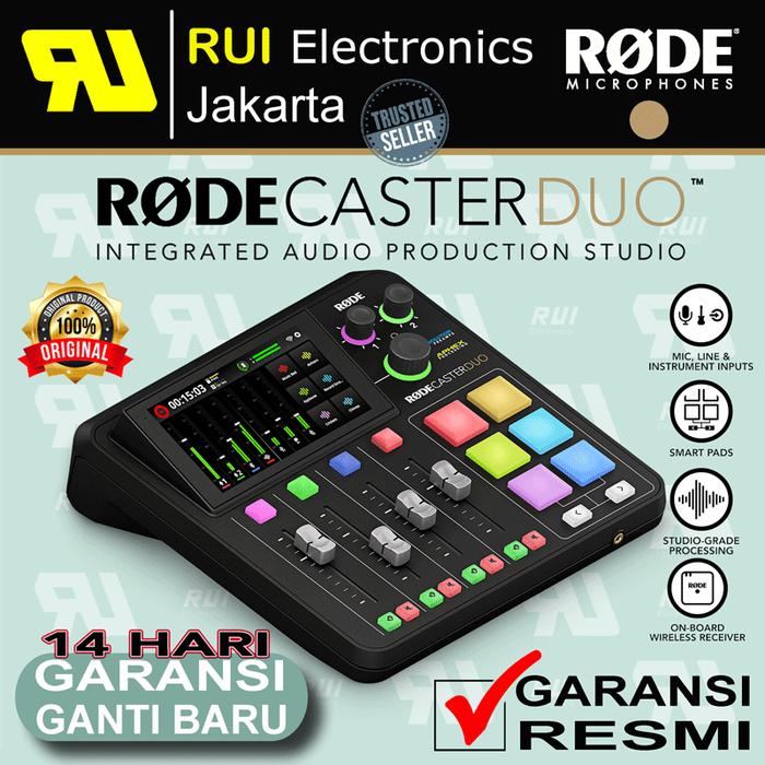 Gambar Audio Mixer RODE Caster Pro II Integrated Audio Production Studio - Caster DUO dari RUI Electronics Jakarta undefined Tokopedia