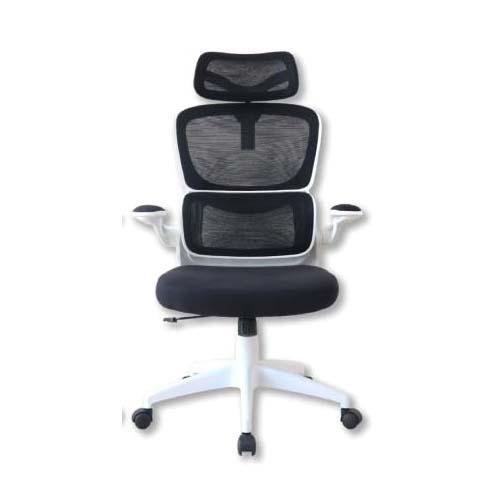 Gambar Rexus NC2 Office Chair Kursi Kantor Ergonomic with Lumbar Support Black/White - Putih dari mdpsuperstore undefined Tokopedia