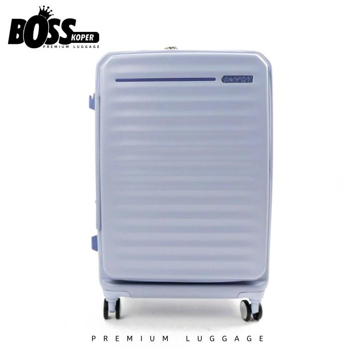 Gambar Koper 28 Inch AMERICAN TOURISTER (Frontec) Large/Jumbo + Expand + TSA - Lilac dari Boss Koper undefined Tokopedia