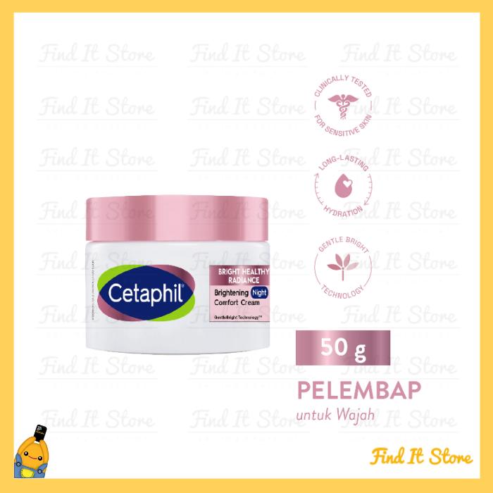 Gambar Cetaphil Bright Healthy Radiance Series Gentle Bright Technology BPOM - Night Cream, CETAPHIL BHR dari Find It Store undefined Tokopedia