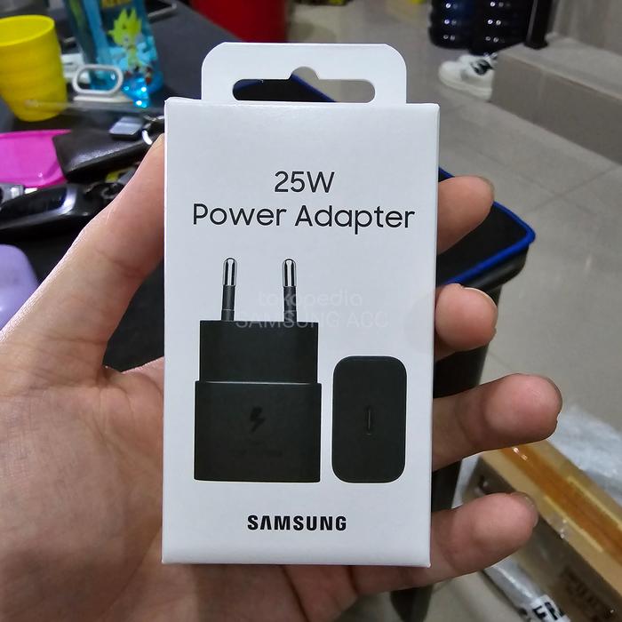 Gambar Samsung Adapter Charger 25W Type C Garansi Resmi SEIN - Black, Adapter Only dari SAMSUNG ACC undefined Tokopedia