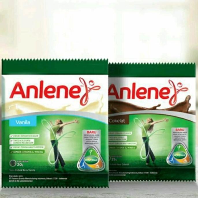 Gambar Anlene Sachet Vanila (10 Sachet) - nutrisi tulang sendi dan otot - Coklat dari mahesa04 undefined Tokopedia