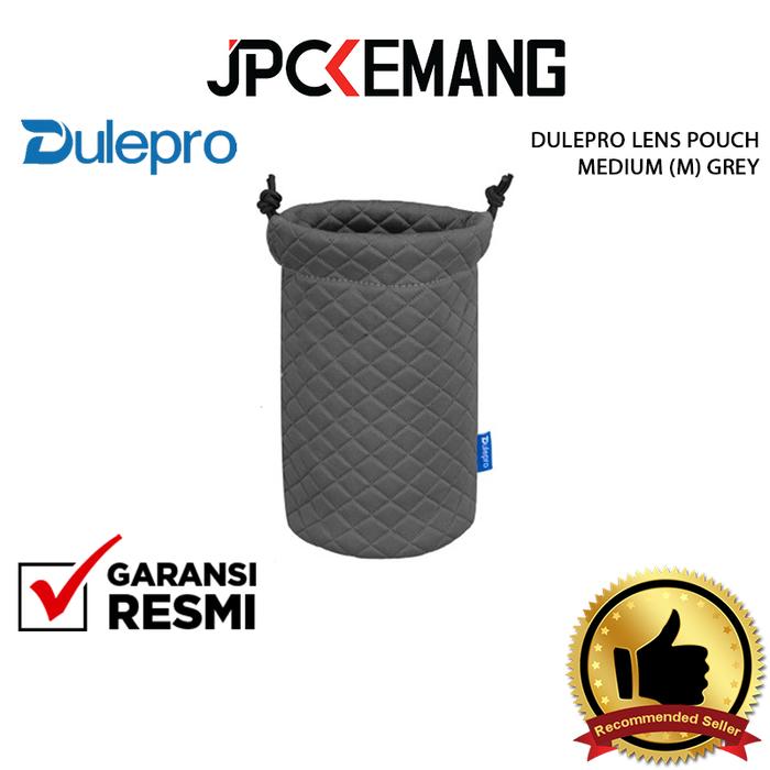 Gambar Dulepro Lens Pouch Camera M / L Tas Sarung Lensa Kamera Pelindung Dule Pro GARANSI RESMI - M GREY dari JPC Kemang undefined Tokopedia