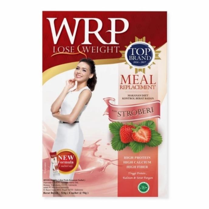 Gambar Wrp Meal Replacement Lose Weight Cokelat/Kopi/Strawberry 324 GR - Strawberry dari mahesa04 undefined 4 Tokopedia