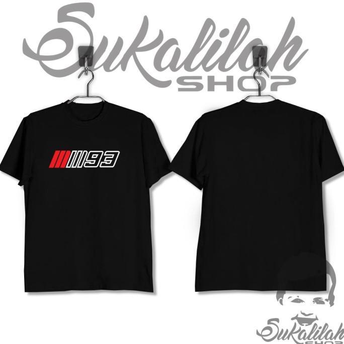 Gambar Ready || Kaos Pria Baju T-Shirt Sport Premium Mm93 Marquez - Hitam, S dari sendangstore212 undefined Tokopedia