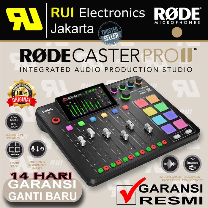 Gambar RODE Caster Pro Integrated Podcast Production Console - Caster Pro II dari RUI Electronics Jakarta undefined Tokopedia