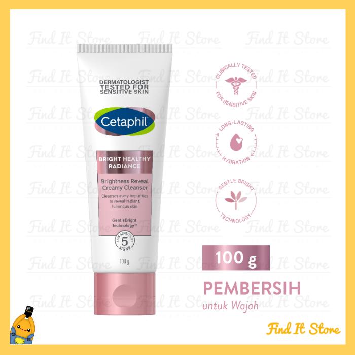 Gambar Cetaphil Bright Healthy Radiance Series Gentle Bright Technology BPOM - Creamy Cleanser, CETAPHIL BHR dari Find It Store undefined Tokopedia