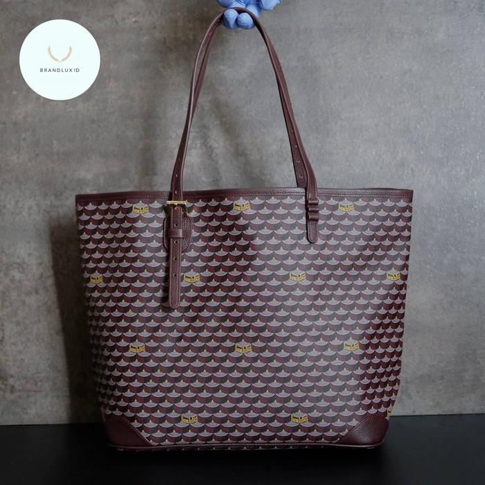 Gambar Faure Le Page / FLP Daily Battle Tote Bag 35 Bordeaux , Black & Grey Color - Bordeaux dari Brandluxid undefined Tokopedia